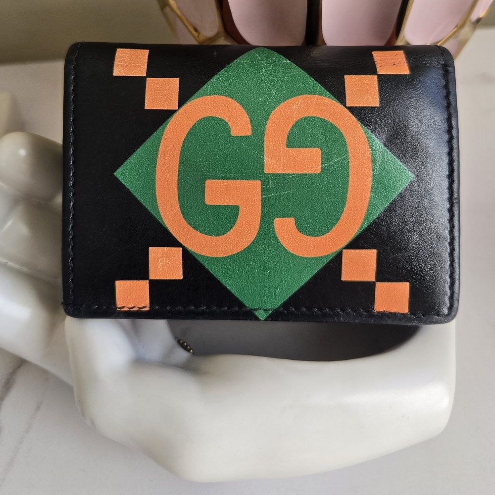 GUC Limited Edition Gucci Horsebit 1955 Compact Bifold Wallet - Picture 3 of 13